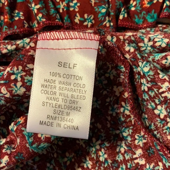 L’Atiste by Amy boho mini dress, size medium - Picture 5 of 6